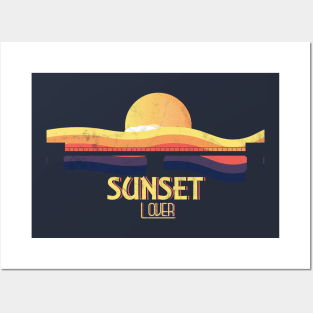 Sunset Lover Posters and Art